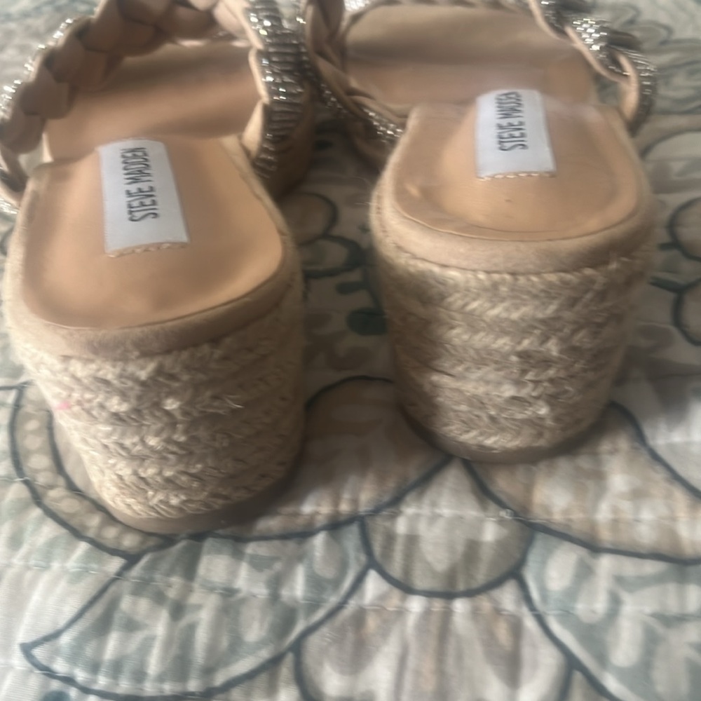 Steven Madden Rinestone Sandals - Picture 7 of 8